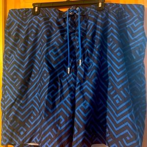 Mens Lands’ End swim trunks